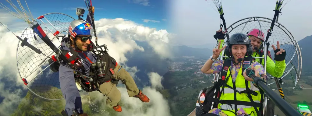 Paramotoring in Rwanda