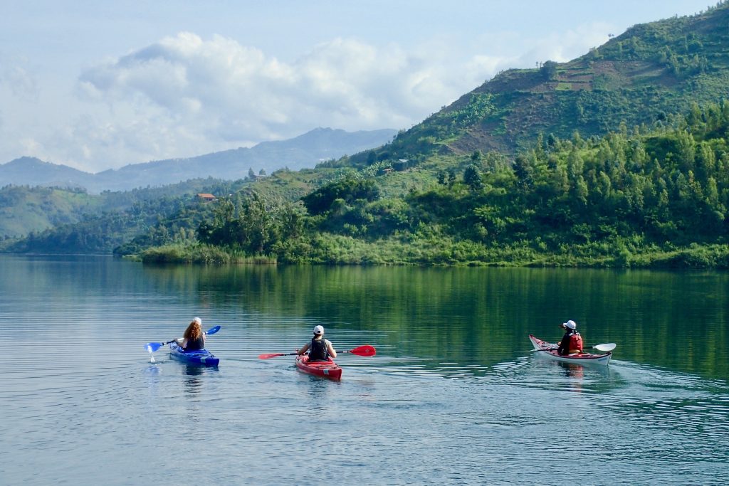Kayaking in Rwanda
